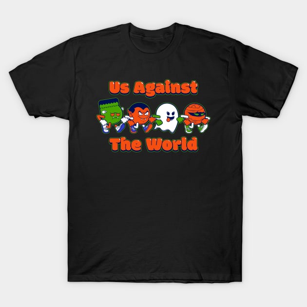 Halloween Monsters T-Shirt by Chris the Creative